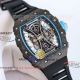swiss replica Richard Mille RM 53-01 Tourbillon Pablo Mac Donough carbon fiber blue strap watch (2)_th.jpg